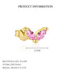 Wholesale Women's S925 Sterling Silver Heartshaped Zircon Earrings