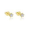Wholesale Women's S925 Sterling Silver Heartshaped Zircon Earrings