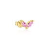 Wholesale Women's S925 Sterling Silver Heartshaped Zircon Earrings