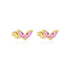 Wholesale Women's S925 Sterling Silver Heartshaped Zircon Earrings