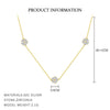 Wholesale Women's S925 Sterling Silver Hollow Flower Earrings Set With Zircon