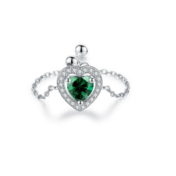 Wholesale Women's S925 Sterling Silver Inlaid Zircon Adjustable Ring With Geometric Pattern And Seiko Craft