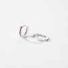 Wholesale Women's S925 Sterling Silver Inlaid Zircon Geometric Style Earrings