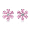 Wholesale Women's S925 Sterling Silver Light Luxury Flower Pattern Diamond Inlaid Clavicle Necklace