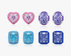 Wholesale Women's S925 Sterling Silver Light Luxury Geometric Imitation Diamond Earrings