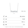 Wholesale Women's S925 Sterling Silver Microinlaid Letter Clavicle Chain Necklace