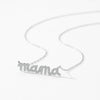 Wholesale Women's S925 Sterling Silver Microinlaid Letter Clavicle Chain Necklace