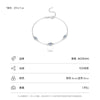 Wholesale Women's S925 Sterling Silver Microinlay Devil's Eye Bracelet
