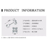 Wholesale Women's S925 Sterling Silver Moissanite Four Leaf Clover Geometric Fashion Necklace O Chain