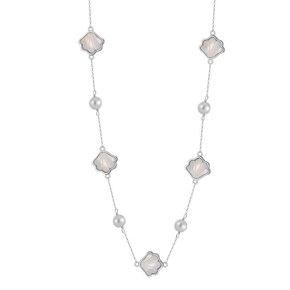 Wholesale Women's S925 Sterling Silver Natural Freshwater Pearl Baroque Jewelry