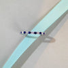 Wholesale Women's S925 Sterling Silver Ring With Geometric Pattern And Zircon Design