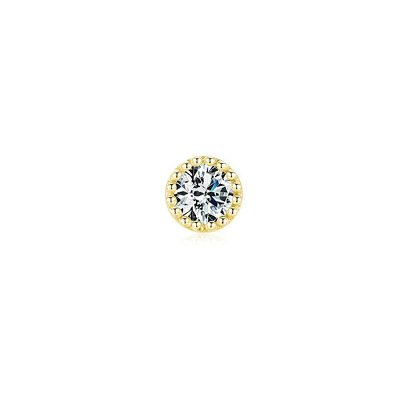 Wholesale Women's S925 Sterling Silver Simple Mini Earrings With Geometric Inlay And Seiko Treatment
