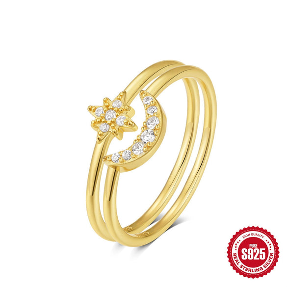 Wholesale Women's S925 Sterling Silver Simple Niche Design Geometric Line Diamond Wedding Engagement Ring