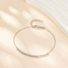 Wholesale Women's S925 Sterling Silver Square Zircon Geometric Bracelet Jewelry