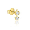 Wholesale Women's S925 Sterling Silver Star Shape Earrings With Zirconia
