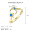 Wholesale Women's S925 Sterling Silver Star Shape Micropaved Zircon Earrings