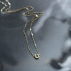 Wholesale Women's S925 Sterling Silver Ushaped Necklace With Gold Plated Horseshoe Letter Pendant Set With Diamonds