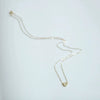 Wholesale Women's S925 Sterling Silver Ushaped Necklace With Gold Plated Horseshoe Letter Pendant Set With Diamonds