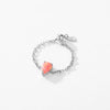 Wholesale Women's S925 Sterling Silver Water Drop Inlay Ring Original Design Fashion Simple