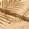 Wholesale Women's Shell Pearl Versatile Body Chain Zinc Alloy Lobster Clasp