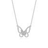Wholesale Women's 925 Silver Butterfly And Bow Earrings With Diamond Design