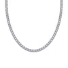 Wholesale Women's 925 Silver Clavicle Chain With Moissanite Inlay Geometric Style Long Star River Necklace