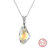 Wholesale Women's Silver Geometric Electroplated Simple Light Luxury Necklace