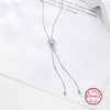 Wholesale Women's 925 Silver Geometric Niche Versatile Light Luxury Clavicle Chain Necklace With Electroplating
