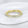 Wholesale Women's 925 Silver Heart Shape Inlaid Zircon Sweet Hollowout Lovely Ring