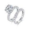 Wholesale Women's 925 Silver Moissanite Rhombus Inlay Fashion Geometric Ring