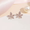 Wholesale Women's 925 Silver Needle Ear Studs Electroplated Small And Exquisite Allmatch Elegant Highend Earrings