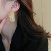 Wholesale Women's Silver Needle Hollow Flower Tassel Earrings With Real Gold Electroplating Zircon Star Pattern