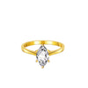 Wholesale Women's 925 Silver Ring With Moissanite Diamond And Geometric Design