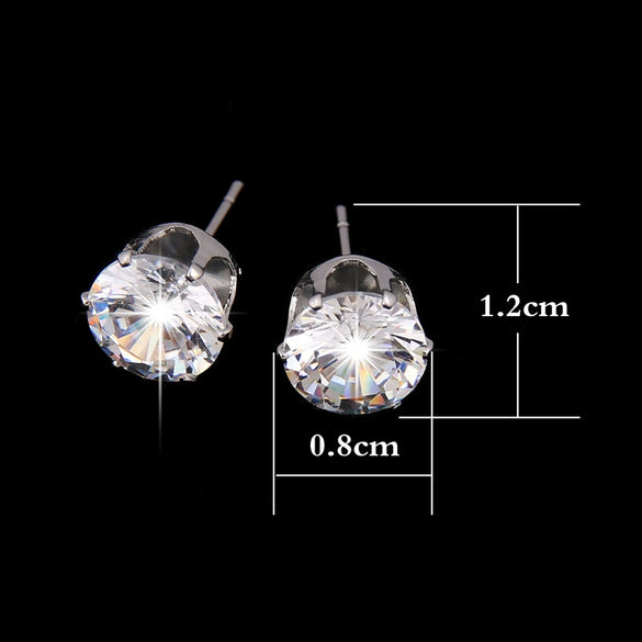 Wholesale Women's Silverplated Jewelry Set With Rhinestone Earrings Necklace And Bracelet In Love Water Drops Bell Pattern