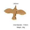 Wholesale Women's Simple Animal Zodiac Electroplated Stainless Steel Open Ring
