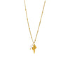 Wholesale Women's Simple Animal Zodiac Shell Pendant Stainless Steel 18K Gold Plated Necklace