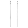 Wholesale Women's Simple Atmosphere Long Chain Tassel Earrings Alloy Geometric Electroplated