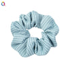 Wholesale Women's Simple Basic Fabric Plaid Handmade Hair Ring Headwear