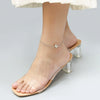 Wholesale Women's Simple Butterfly Anklet In Titanium Steel 18K Gold Plated With Animal Pattern