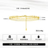 Wholesale Women's Simple Double Layer Lip Anklet With Tassel And Multi Layer O Chain Geometric Pattern Silver Material