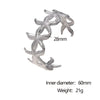 Wholesale Women's Simple Electroplated Stainless Steel Starfish Bracelet Fashion Stylish Casual Style