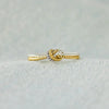 Wholesale Women's Simple Fashion Geometric Copper Ring With Electroplating And Kink Buckle Design