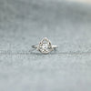 Wholesale Women's Simple Fashion Geometric S925 Sterling Silver Zircon Ring Jewelry With Electroplating