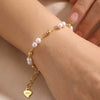 Wholesale Women's Simple Geometric Gold Plated 925 Silver Bracelet Jewelry