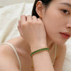 Wholesale Women's Simple Geometric Gold Plated Titanium Steel Bracelet