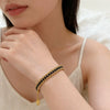 Wholesale Women's Simple Geometric Gold Plated Titanium Steel Bracelet
