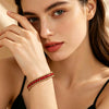 Wholesale Women's Simple Geometric Gold Plated Titanium Steel Bracelet
