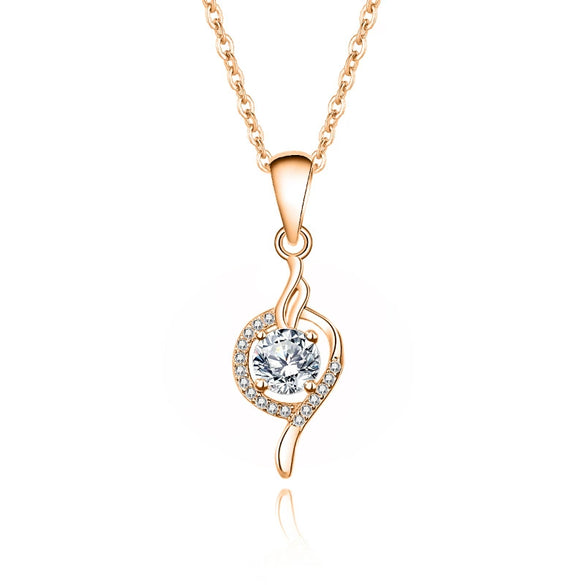 Wholesale Women's Simple Geometric Moissanite Diamond S925 Silver Pendant Necklace With Cross Chain