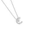 Wholesale Women's Simple Geometric Moissanite Inlaid S925 Silver Clavicle Necklace