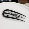 Wholesale Women's Simple Geometric Pc Ushaped Clip Hairpin With Baking Paint